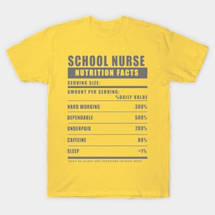 School Nurse Funny Job Description T-Shirt